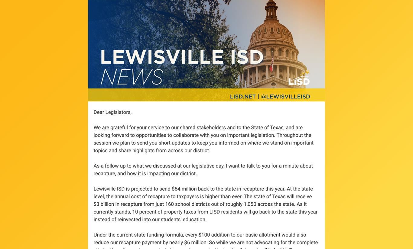 Legislative Newsletter