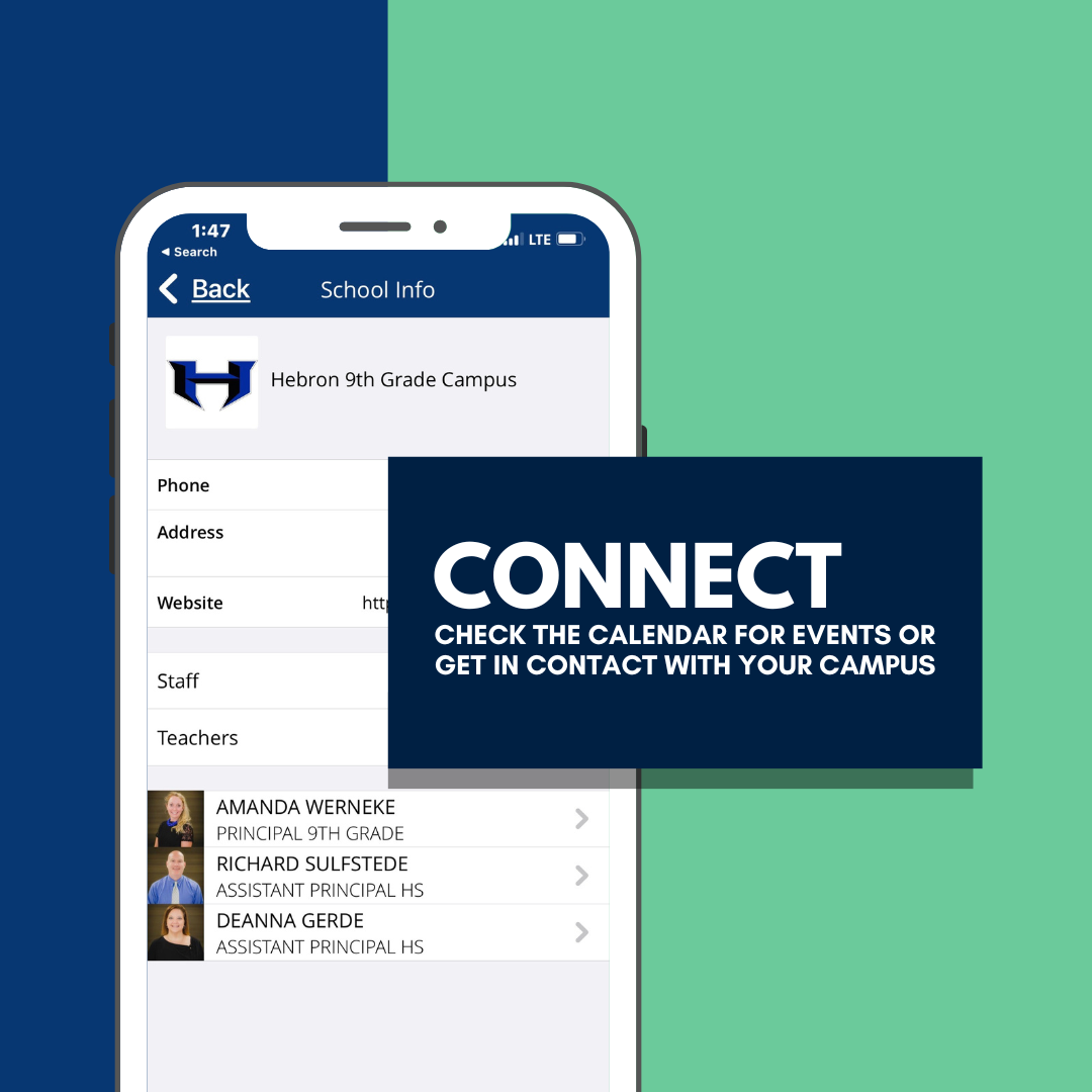 Connect with the App