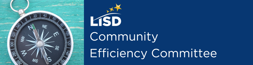 Community Efficiency Committee" with image of a compass