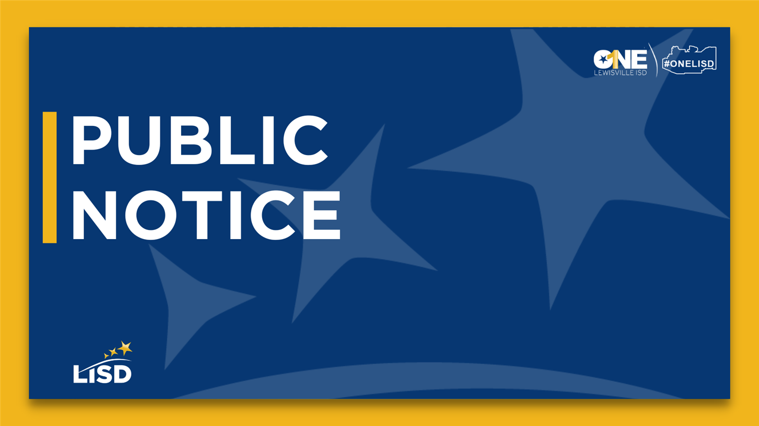 Public Notice