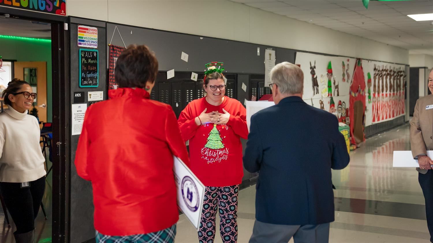 LEF Surprises Teachers with Special Education Awards 