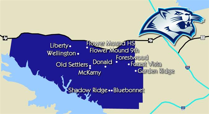 Flower Mound Map 
