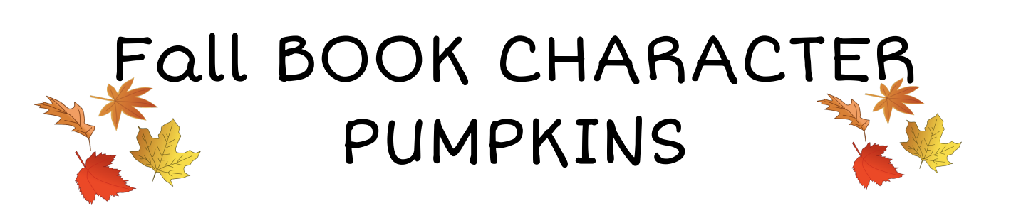 Book Character Pumpkin Patch